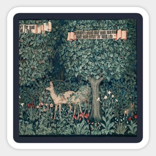 William Morris Woodland Tapestry Sticker